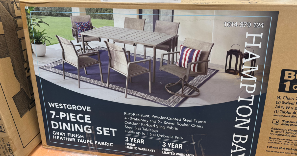 We Spotted HOT Patio Clearance at Home Depot