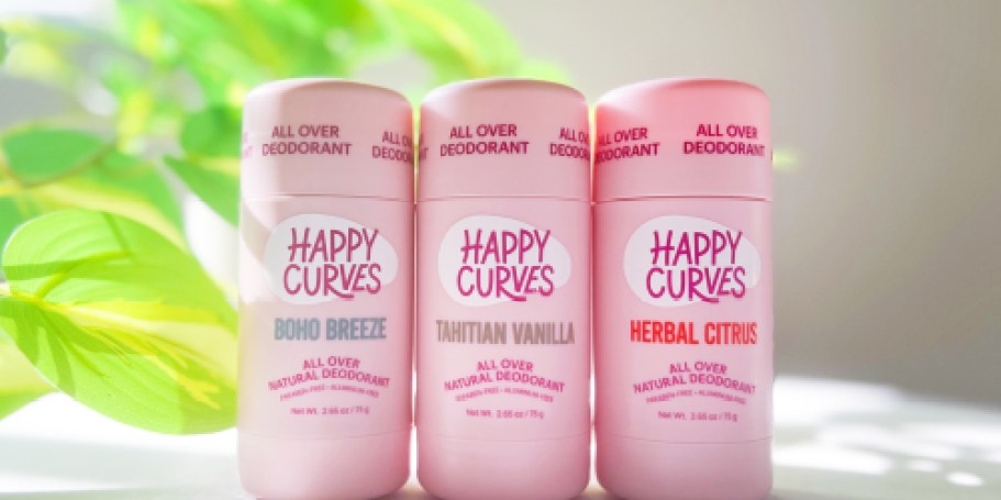 Happy Curves Whole Body Deodorant Only $10.77 Shipped on Amazon (Perfect for Summer Sweat)