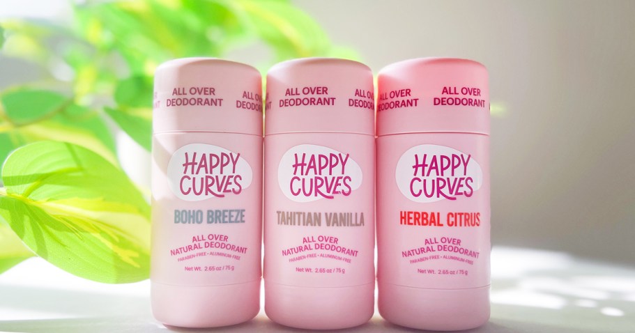 Happy Curves Whole Body Deodorant Only $10.77 Shipped on Amazon (Perfect for Summer Sweat)