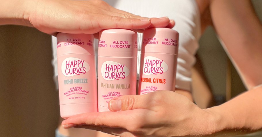 Happy Curves Whole Body Deodorant Only $10.77 Shipped on Amazon