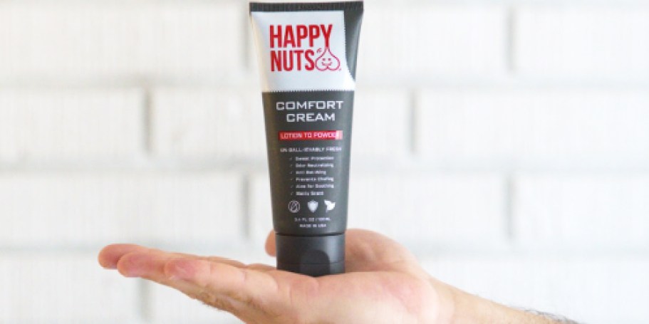 Happy Nuts Comfort Cream Only $8.99 Shipped on Amazon