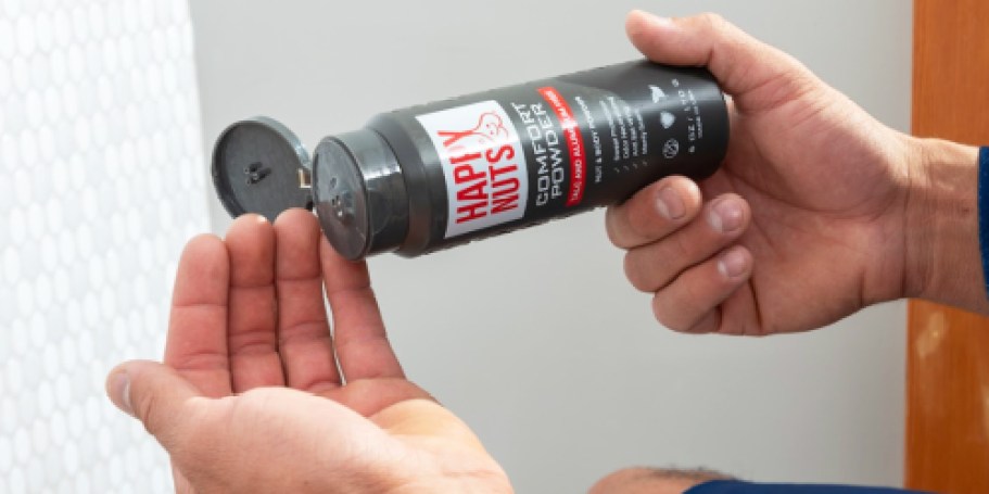 Happy Nuts Men’s Anti-Chafing Powder Only $12 Shipped for Amazon Prime Members