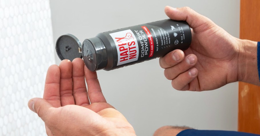 Happy Nuts Men’s Anti-Chafing Powder Only $12 Shipped for Amazon Prime Members