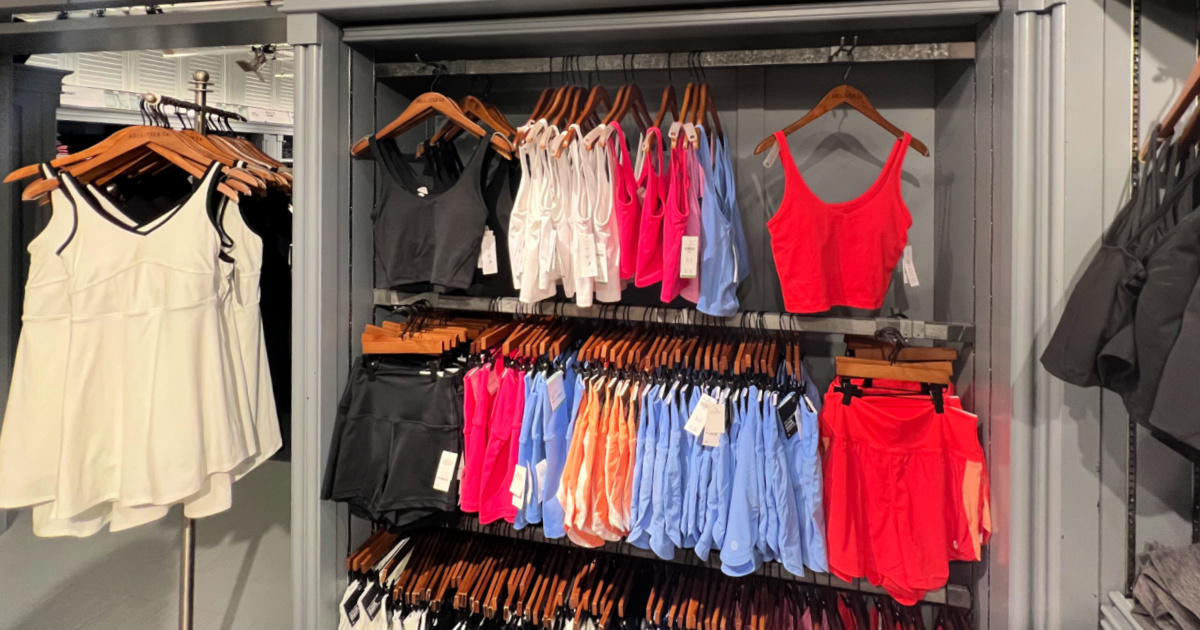 Up to 65% Off Hollister Activewear | Tanks, Shorts, Leggings, & More from $11.97