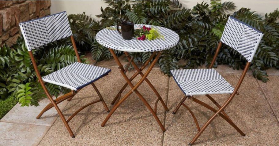 Up to 70% Off Home Depot Patio Furniture | Bistro Set ONLY $100 Shipped (Reg. $229)