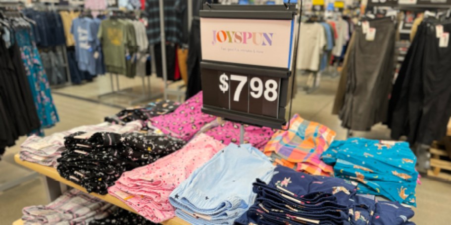 Women’s Pajama Sets Under $10 on Walmart.com (Includes Plus Sizes!)