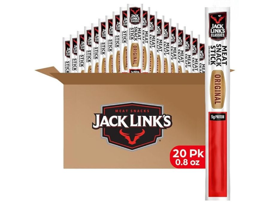 Jack Link's Original Meat Sticks 0.8oz 20-Pack stock image