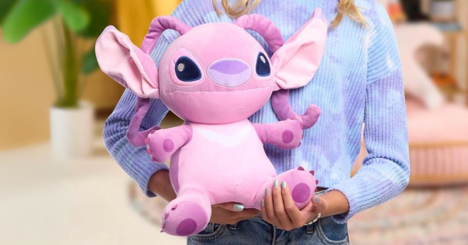 Up to 55% Off Disney Stitch & Angel Plushes on Amazon