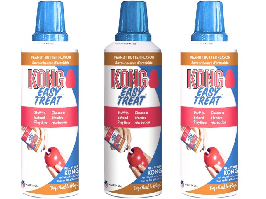 KONG - Easy Treat - Dog Treat Paste - Peanut Butter - 8 Ounce stock image