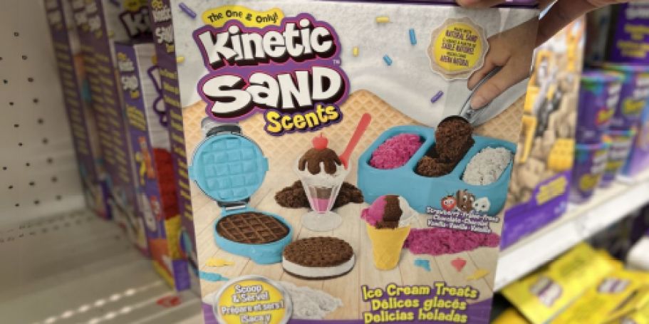 Kinetic Sand Scents Ice Cream Playset Only $6 on Amazon (Reg. $15)