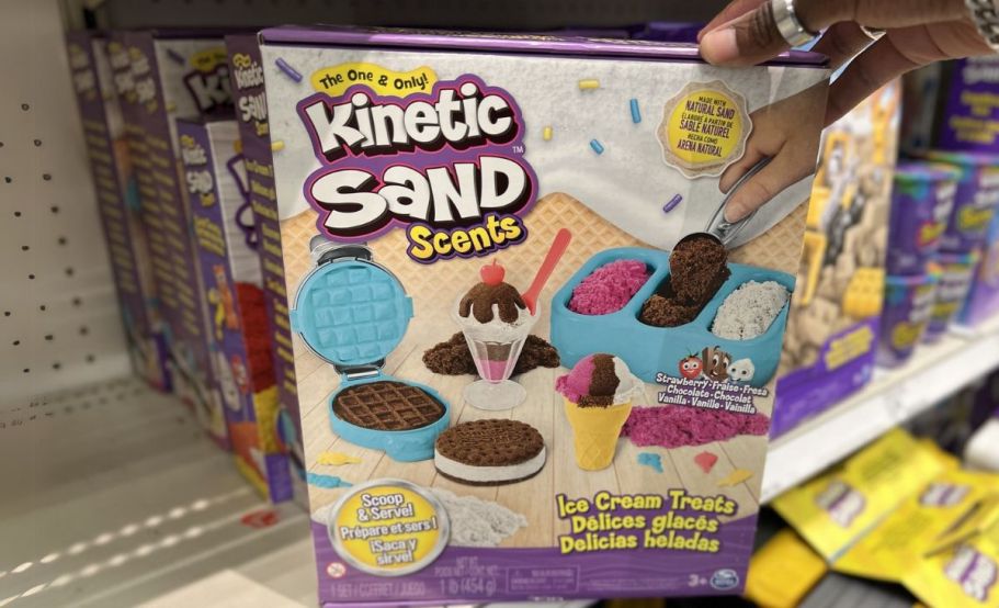 Kinetic Sand Scents Ice Cream Playset Only $6 on Amazon (Reg. $15)