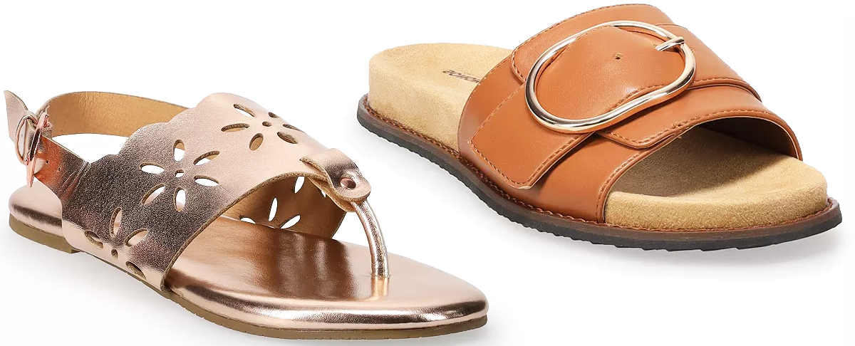 Over 75 Off Kohls Womens Shoes And Sandals Styles From 466 Hip2save 2905