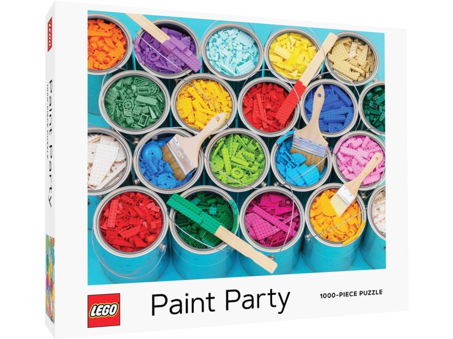 stock image of box for LEGO Paint Party Puzzle