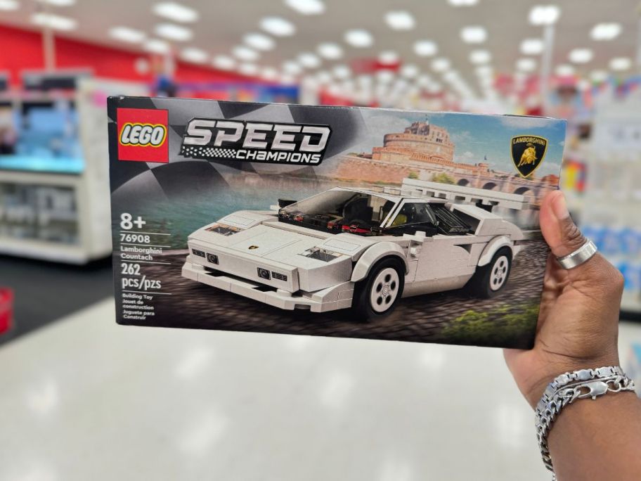 LEGO Speed Champions Lamborghini Countach Race Car Set 76908