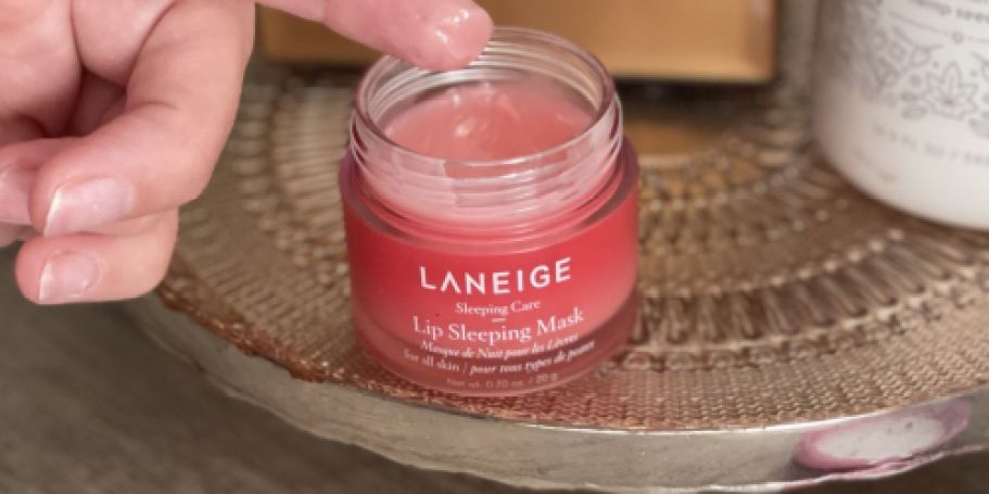 Up to 55% Off Laneige Lip Care | Lip Mask 3-Pack JUST $34 Shipped