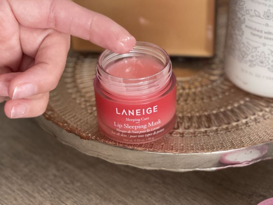 Up to 55% Off Laneige Lip Care | Lip Mask 3-Pack JUST $34 Shipped