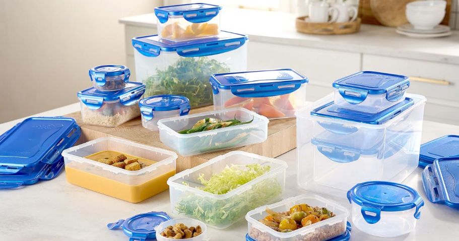 LocknLock Glass Food Storage 40-Piece Set from $35.80 Shipped (Reg. $120) | Just 90¢ Per Piece!