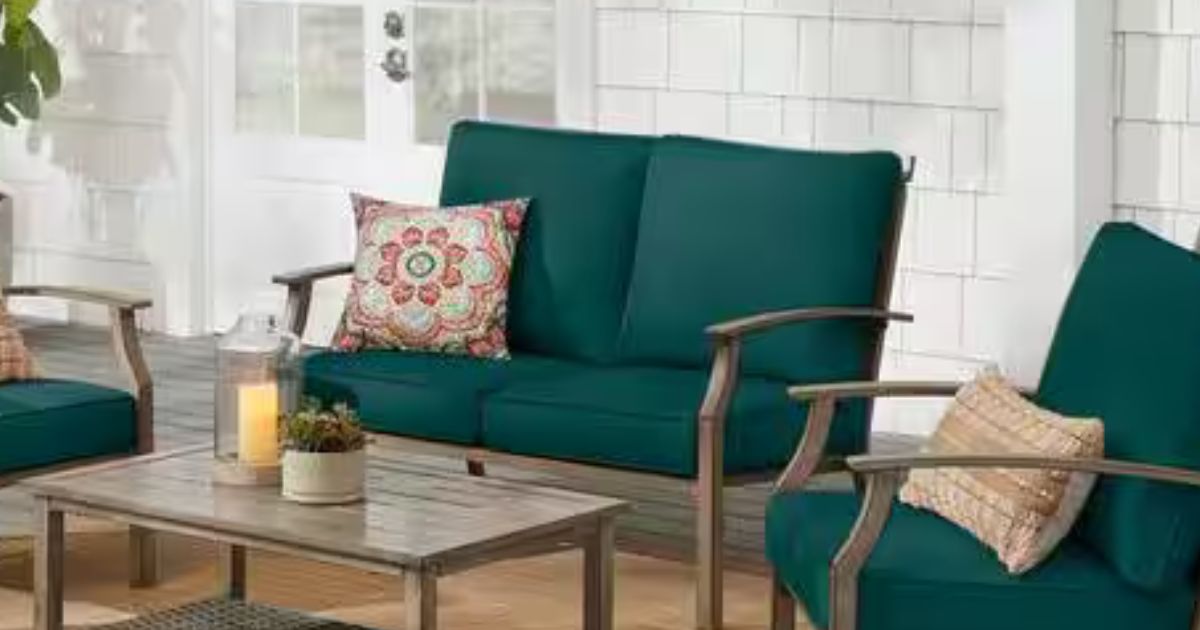 Up to 70% Off Home Depot Patio Furniture | Loveseat w/ Cushions Only $179 Shipped (Reg. $450)
