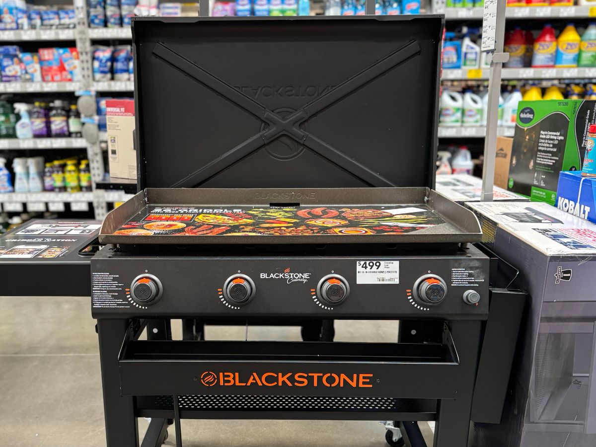Blackstone Griddle AND Prep Cart Only $449 Shipped on Lowes.com ($798 Value!)