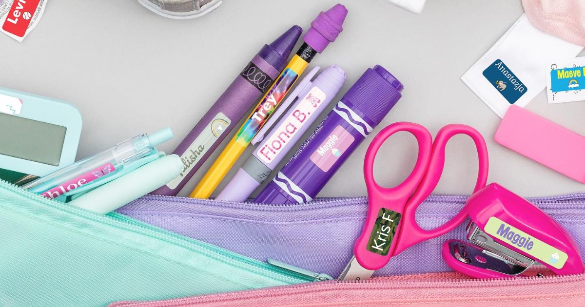 Mabel’s Labels School Sets from $15 Shipped (Use on Uniforms, Water Bottles, Supplies & More)