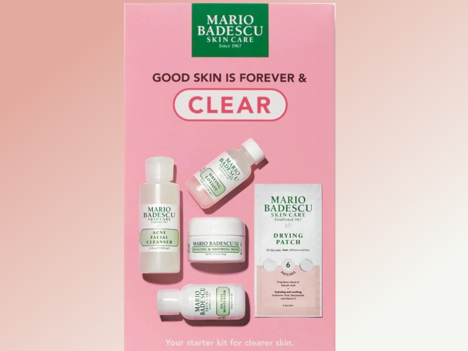 Mario Badescu Good Skin Is Forever & Clear 5-piece Set