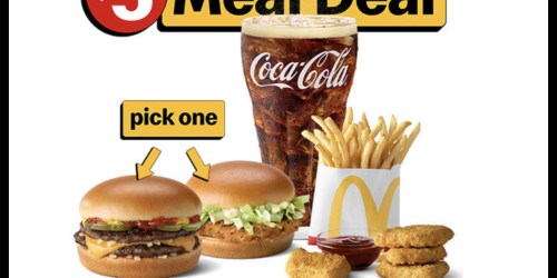 $5 McDonald’s Value Meal Coming June 25th (Includes McDouble, Nuggets, Fries AND Drink!)