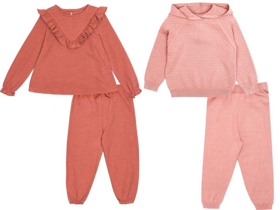 gerber baby modern moments toddler girls 2-piece outfit sets