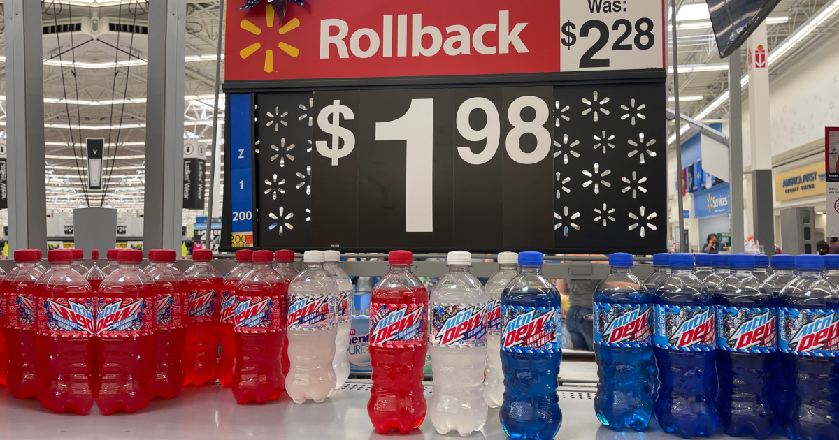 Mountain Dew Red, White & Blue Flavors Spotted at Walmart (+ Samples Available on June 20th!)