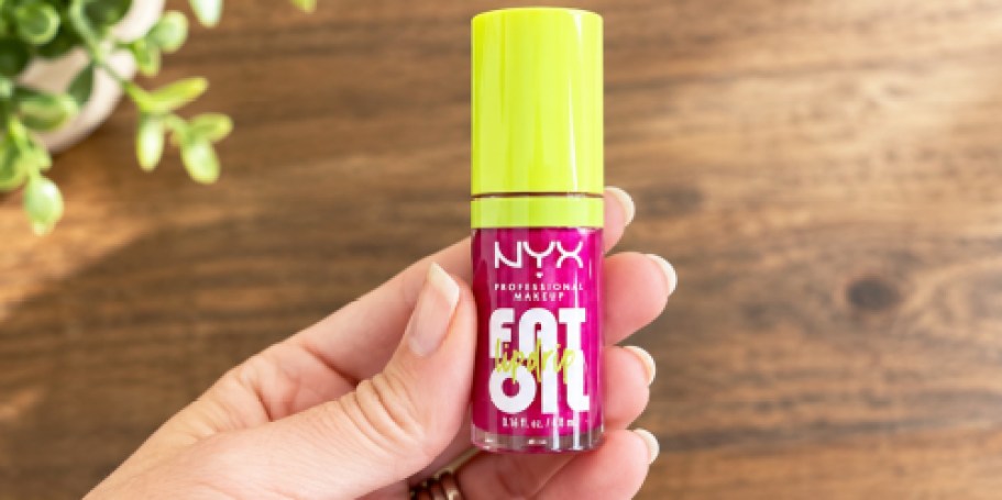 Up to 50% Off NYX Fat Oil Lip Products on Amazon