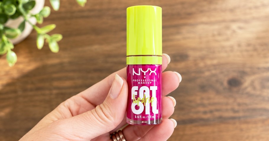 Up to 50% Off NYX Fat Oil Lip Products on Amazon
