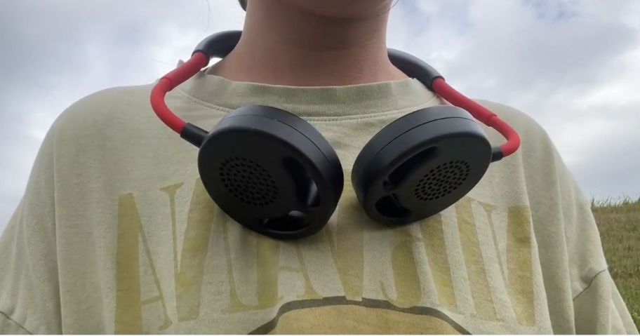 Portable Bladeless Neck Fan Just $7.99 Shipped (Regularly $20)