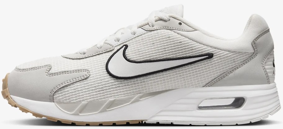 white nike air max sneakers