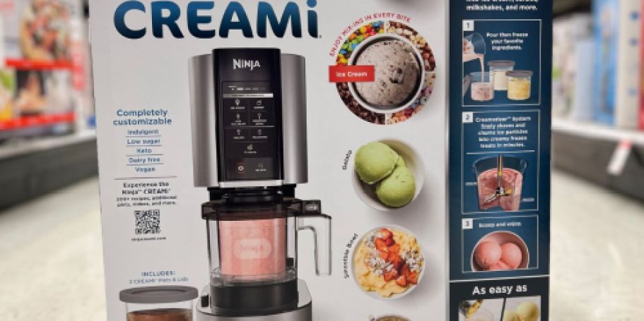 Team-Fave 5-in-1 Ninja CREAMi Only $149 Shipped on Walmart.com – Includes Extra Pint