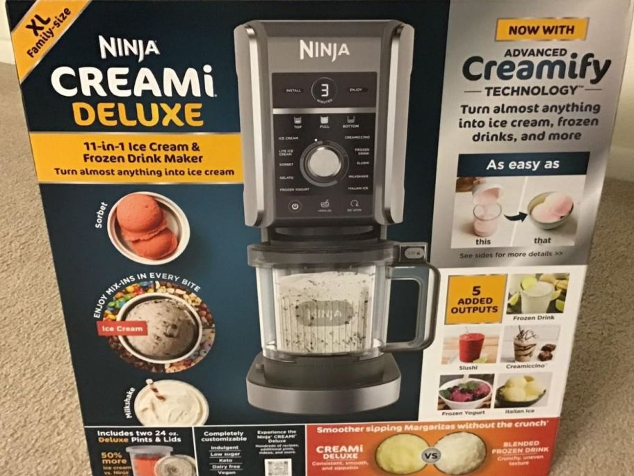 Ninja Creami Deluxe Maker new in the box