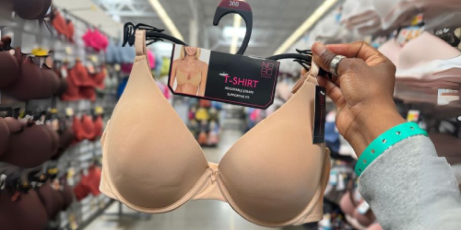 Our Favorite No Boundaries T-Shirt Bra is JUST $5.98 at Walmart