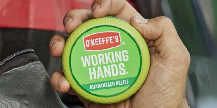 O’Keeffe’s Working Hands Cream Only $5.97 Shipped on Amazon (Regularly $10)