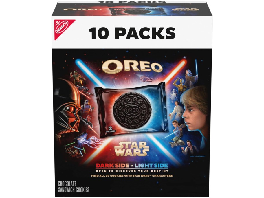 STar WArs themed OREO cookies in individual packs 