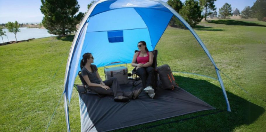 Ozark Trail Sand Island Beach Tent w/ SPF 50+ Only $33 on Walmart.com