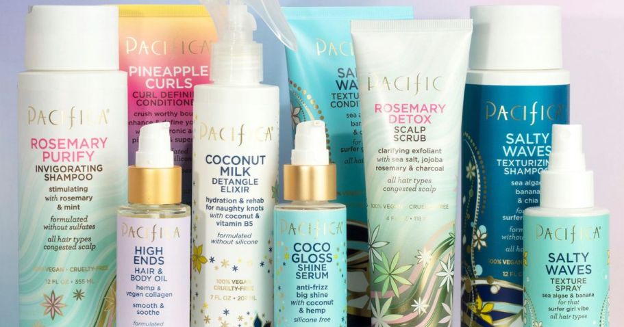 50% Off Pacifica Haircare on Amazon | Shampoo, Conditioner & Treatments from $5