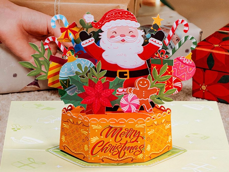 Christmas 3D Pop-Up Cards from $7.99 Shipped for Amazon Prime Members