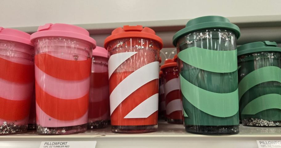 Pillowfort Kids' Christmas Tumblers