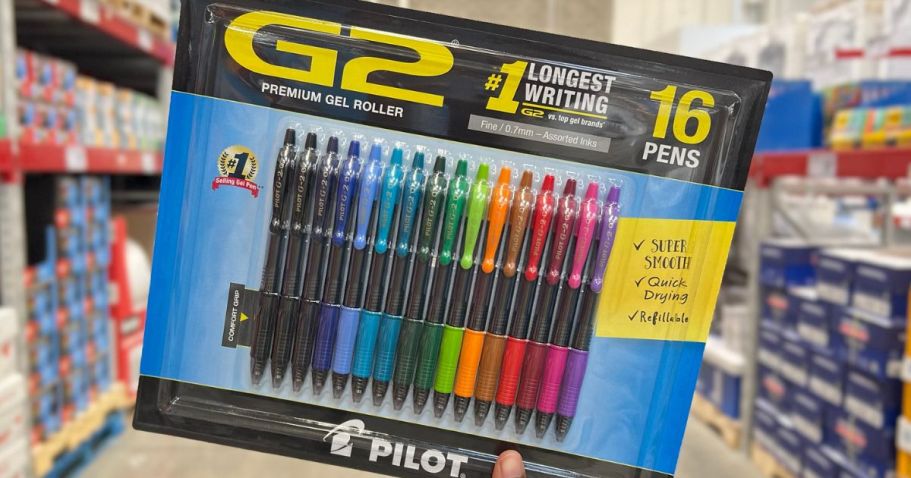 Sam’s Club School Supplies Deals | Pilot Gel Pens 16-Count Just $11.74 + More