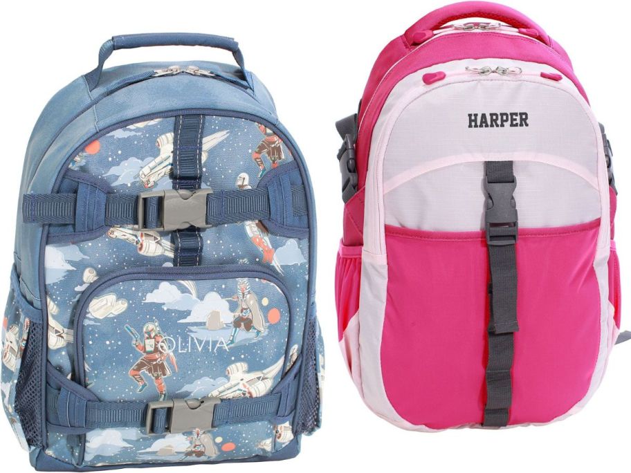 Stock images of 2 Pottery Barn Backpacks