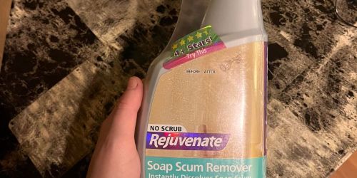 Rejuvenate No Scrub Soap Scum Remover Spray Only $5.57 on Amazon (Regularly $11)