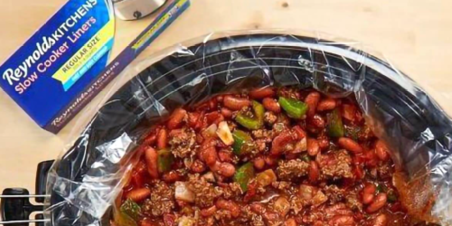 Reynolds Slow Cooker Liners 6-Count Only $2.96 Shipped on Amazon