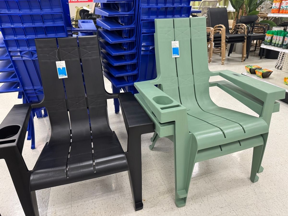 target resin chairs