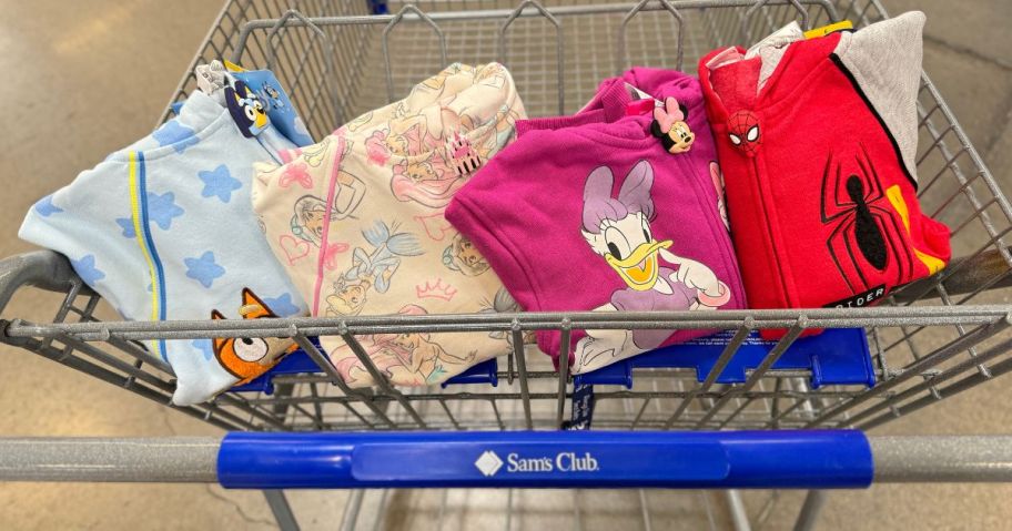 Sam's Character Kids Jackets in a cart