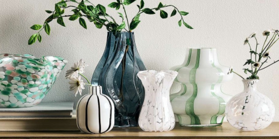 *HOT* Over 80% Off Sonoma Glass Vases on Kohls.com | Styles from $2.48