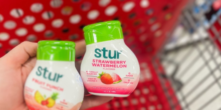 Better Than FREE Stur Water Enhancers After Cash Back at Target