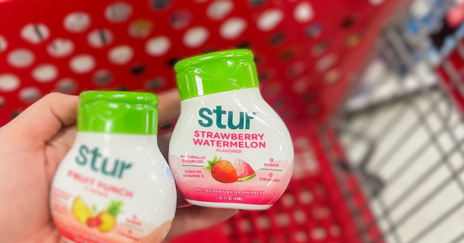 Better Than FREE Stur Water Enhancers After Cash Back at Target